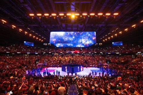 又一标杆项目！阳百乐Yobole LED显示屏闪耀NBA中国赛场